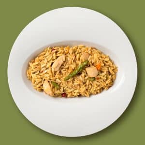 Puntalette con pollo, calabaza y trigueros (400 g.)