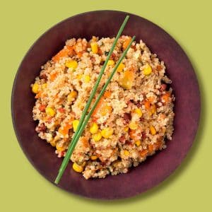Ensalada andina de quinoa con maíz y cilantro (270 g.)