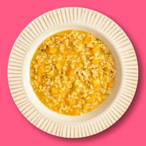 Arroz con calabaza y parmesano (400 g.)