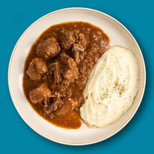 Bourginon de magro de cerdo con puré parmentier (400 g.)