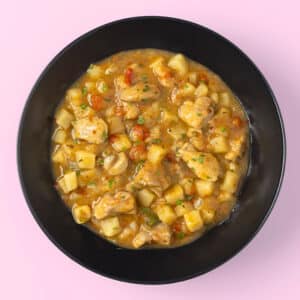 Guiso de patatas y pollo