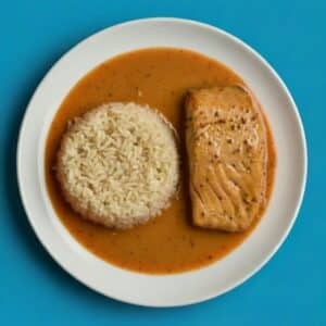 Salmón con salsa de mostaza (400g)