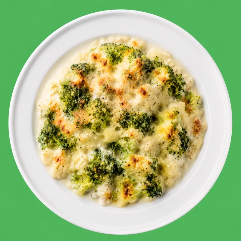 Brócoli + coliflor con bechamel (400g)